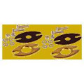 Paire brides ovale dn32 - 2 f trous oblongs avec joints et boulons