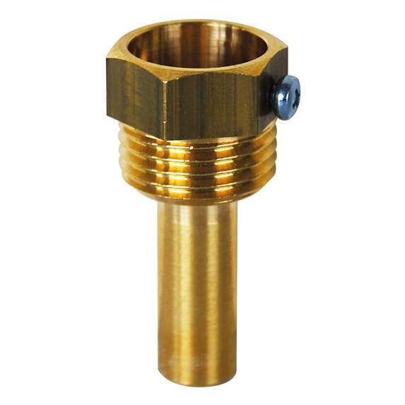 Doigt de gant laiton 1/2" plonge 100 mm code usine gla45304d