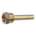 Doigt de gant laiton 1/2" plonge 100 mm code usine gla45304d