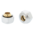 Ecrou chromé - laiton m23x1,5 Ø12 o-ring tube métal 10bar -25°c à 120°c