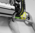 Pompe de relevage Mini verte silence + artiplastic ivoire
