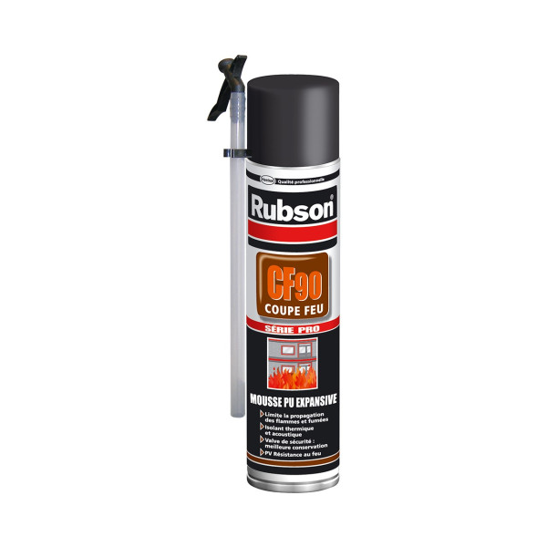 Rubson mousse expansive cf 90 coupe feu aérosol 600ml