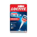 Loctite colles cyanoacrylates superglue-3 précision bouteille 5g blister 24uc