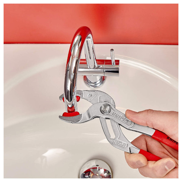 Pince connect. & siphon 250mm becs pvc