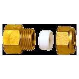 Raccord c+ femelle 800 3/8"f- Ø8 bague ptfe code usine : 800308 th