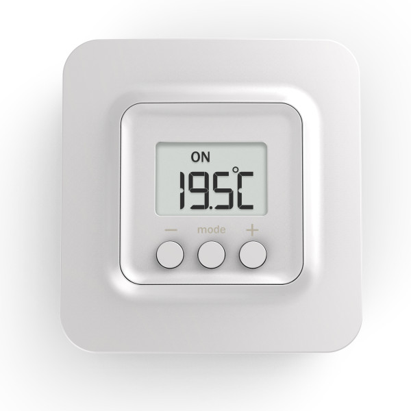 Thermostat d'ambiance Delta Dore Tybox 5000 filaire radio pour chauffage eau chaude