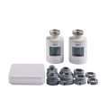 Têtes thermostatiques Delta Dore Pack Trv1.0 Connecté avec adaptateurs pour radiateurs à eau chaude