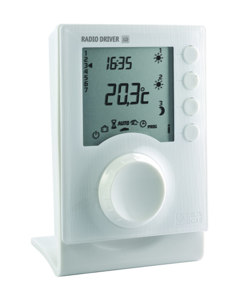 Delta Dore Pack Driver 630 Radio/FP Programmateur et Récepteurs Radio 3 Zones pour chauffage électrique (fil pilote Non Raccordé)