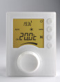 Delta Dore Tybox 33 Thermostat électronique radio à affichage digital et à molette pour chauffage