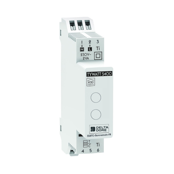 Capteur de consommation électrique Delta Dore TyWatt 5400 connecté avec affichage instantané