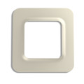 Delta Dore Plaque Tybox 5100 Creme Enjoliveur de couleur creme pour Thermostat Tybox Serie 5000