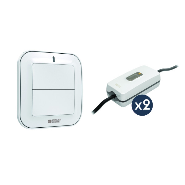 Delta Dore Pack Tyxia 620 Pack pour pilotage de lampe d'appoint