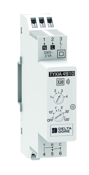 Delta Dore Tyxia 4910 Récepteur Modulaire pour Commande d'éclairage