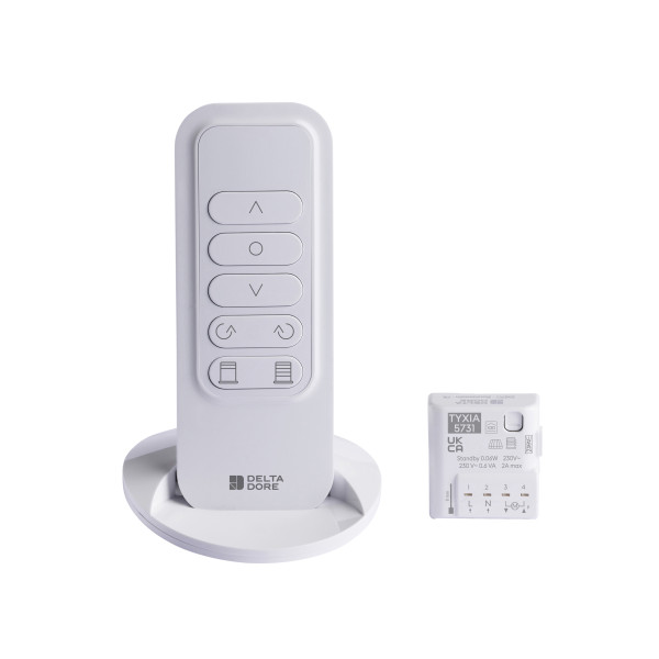 Pack pour Pilotage de Brise Soleil Orientable, Store Banne et Store Intérieur à Lamelles Tyxia 631 Delta Dore