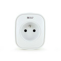 Prise connectée Delta Dore Easy Plug E16EM avec mesure de la consommation 16A blanc