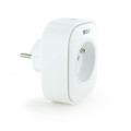Prise connectée Delta Dore Easy Plug E16EM avec mesure de la consommation 16A blanc
