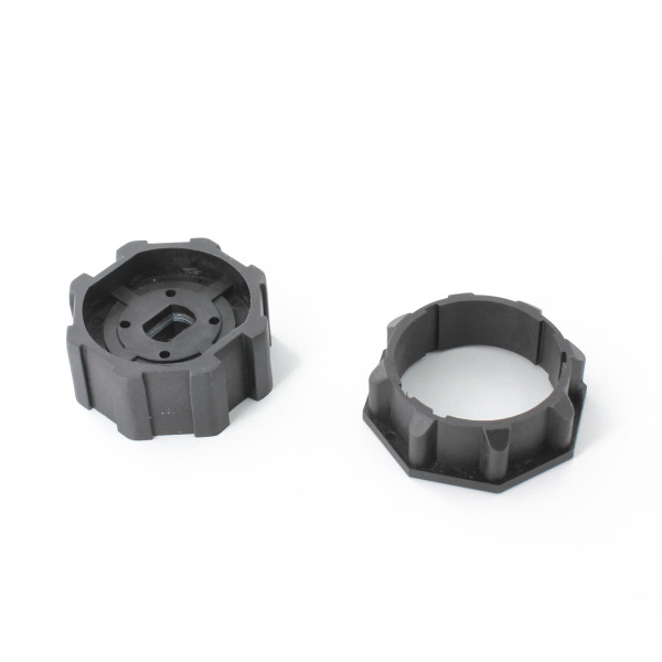 Roue et couronne pour tube octogonal 60 mm Delta Dore pour moteur volets roulants