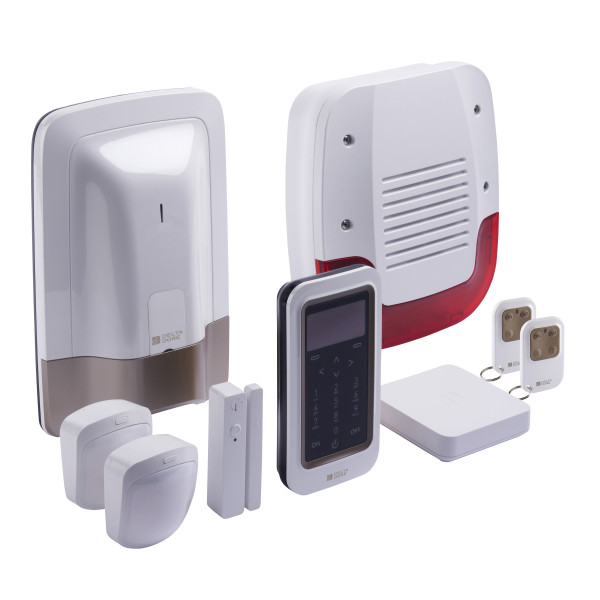 Alarme connectée Delta Dore Pack Tyxal+ sans fil 8 zones avec Tydom Home