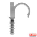 Sach 10 ramclip gris simple 14 mm