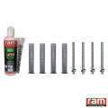 Kit fix chimique 170 ml tamis 15x85