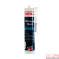 Mastic silicone sanit. blanc 300ml