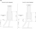 Joint bas de porte de douche étui tube baguette 1mètre dim. 5 à 8 mm