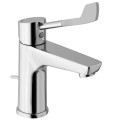 Mitigeur lavabo chrome pmr avec vidage alpi thewa code usine : mr90179cr/s