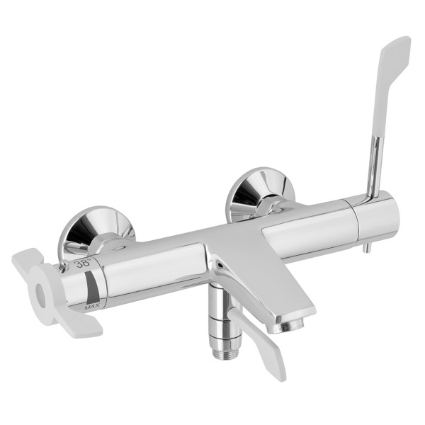 Mitigeur bain et douche chromé pmr code usine : mr90106cr