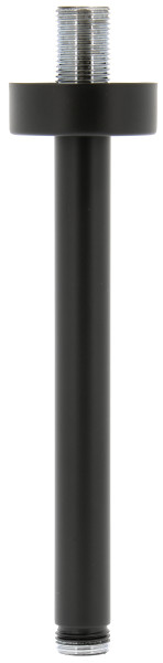 Bras de douche plafond 200mm noir code usine : bd029ne