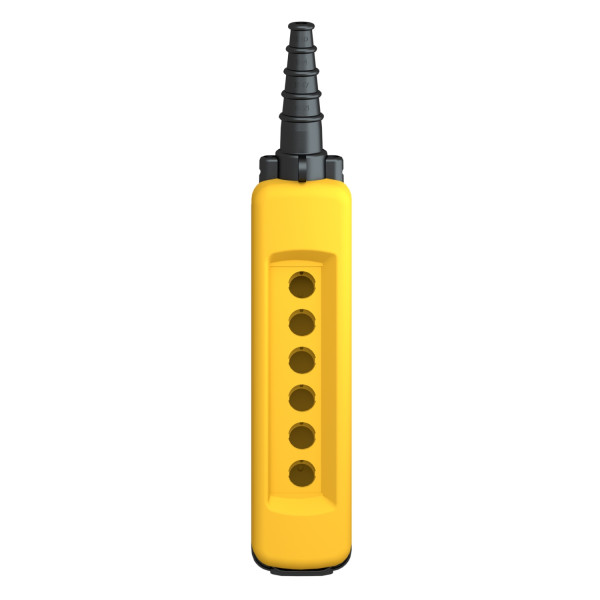 Harmony xac - boite pendante vide 1306999 - percage 6 trous - jaune