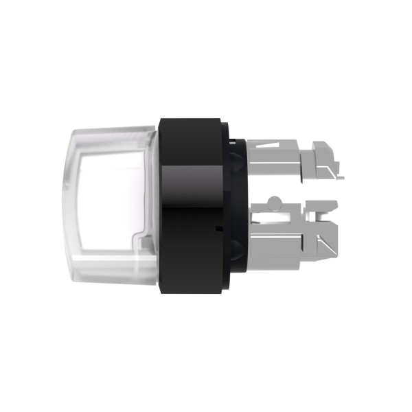 Harmony xb4 - tête bouton à manette lumineux - ø22 - 2 pos fix - blanc