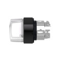Harmony xb4 - tête bouton à manette lumineux - ø22 - 2 pos fix - blanc