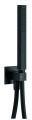 Kit douchette - carre metal noir code usine : ki092ne