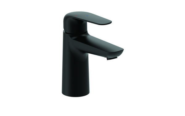 Mitigeur mécanique noir pour lavabo gamme pact thewa