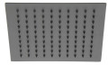 Pom.douche 200x200mm metal 3 noire code usine : sf102ane