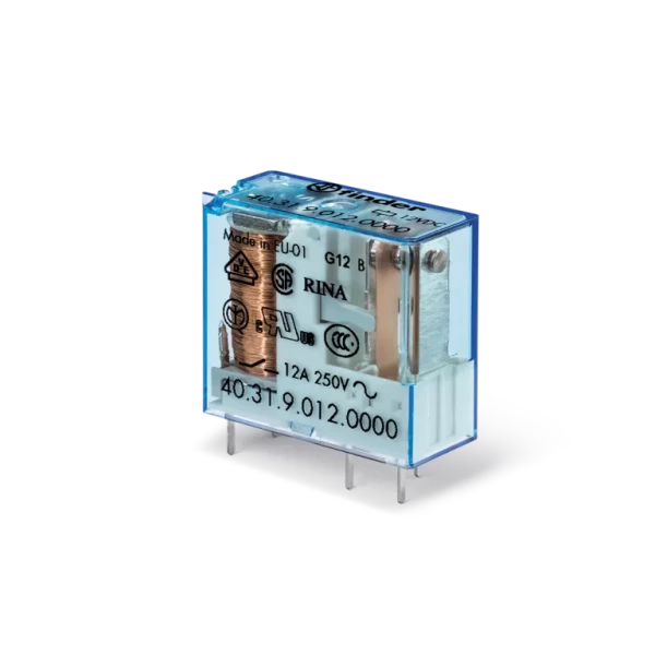 Relais circuit imprime 1rt 12a 48vdc agsno2 pas 3,5mm (403190482000PAC)