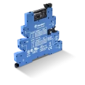 Interface mod a relais electromeca masterplus opt° porte fusibl u=110…125vac/dc 1rt 6a bornes cages agni (393101250060)
