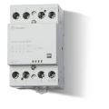 Contacteur modulaire 230…240vac/dc 3no+1nc 40a agsno2 indicateur mecanique (224402304710)