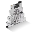 Interface mod a relais electromeca mastertimer opt° porte fusibl u=24vac/dc 1rt 6a 8 fonct° bornes ressort type bornes automatiques (399100240060)