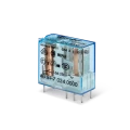 Relais circuit imprime 1rt 16a 24ac / dc contacts agcdo bistable 1 bobine pas 5mm (406160240000)
