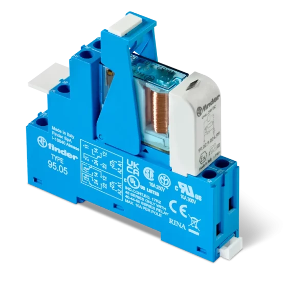 Interface modulaire 2rt 8a 48vac extracteur plastique (485280480060SPA)