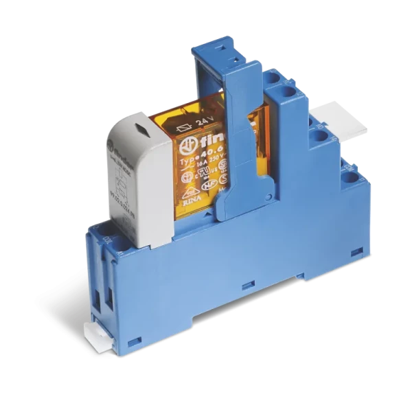 Interface modulaire 1rt 16a 12vac extracteur plastique (486180120060SPA)