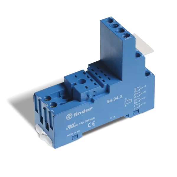 Support pour 5534 borne ressort module 9980 ejecteur plastique (94943SPA)