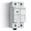 Parafoudre t1 pour syst monophase et tripahse l-n uc=275 a 350vac/dc iimp=12,5ka up= 1,2kv n-pe uc=255v iimp=25ka up=1,5kv 1varistor + 1eclateur extractibles (7P1282751012)