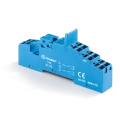 Support 8a 250v série 4652, bleu, étrier métallique, push-in (97p2sma)