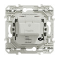 Prise de courant 2P+T blanc Schneider Odace connexion à vis fixation à vis