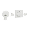 Interrupteur sans fil sans pile blanc Schneider odace styl DCL Ø80