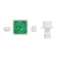 Interrupteur sans fil sans pile blanc Schneider odace styl DCL Ø80