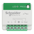 Actionneur générique Schneider Odace micro-module 10A sans fil sans pile blanc 