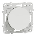 Va-et-vient blanc Schneider Odace 10A fixation à vis